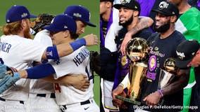 LA sports fans reflect on the city's two championships