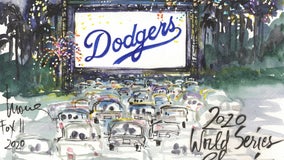 Celebrating the Dodgers World Series victory with new sketch