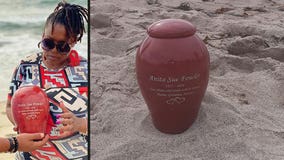 Burbank Police ask for public's help locating stolen urn containing victim's mother's ashes