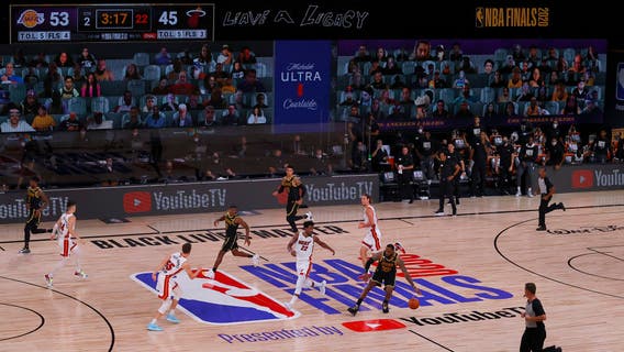 Lakers defeat Heat, take 2-0 lead in NBA Finals