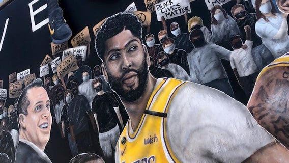 Lakers fans must wait for a safe way to publicly celebrate the NBA title together
