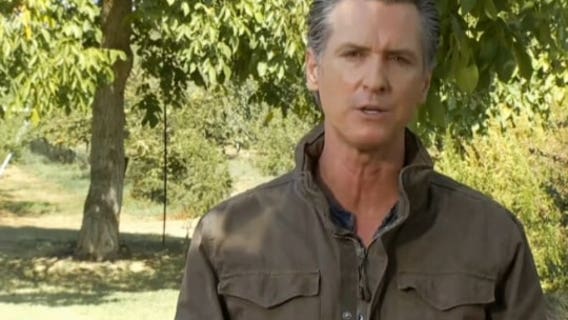 California Governor Gavin Newsom tests negative for coronavirus