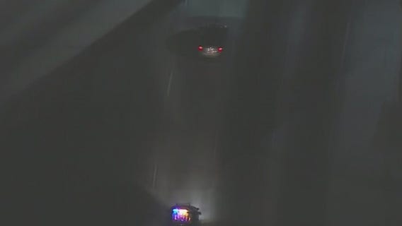 CHP pursuit involving speeding driver on I-5 ends in Newhall after starting in Burbank area