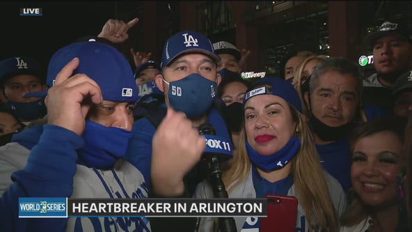 Dodger fans heartbroken in Arlington