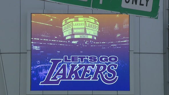 Health officials urge fans to celebrate at home if Lakers win NBA title
