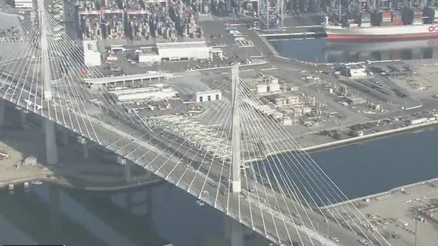 Reconstructed Gerald Desmond Bridge in Long Beach set to open