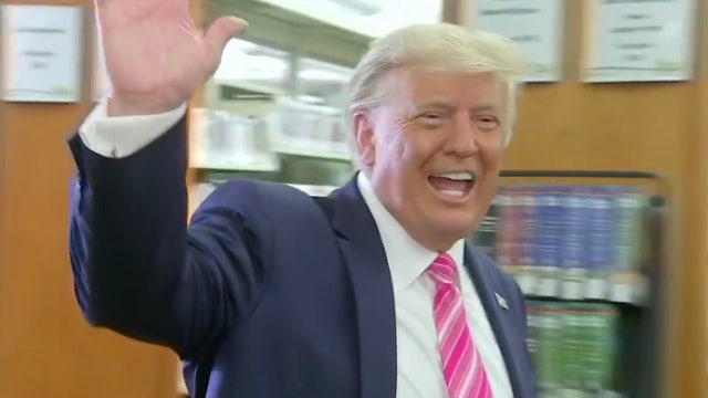 'I voted for a guy named Trump': President Trump casts ballot in Florida