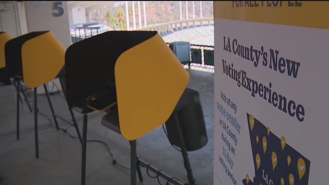 Nearly 50K turn out to vote in-person on opening weekend in Los Angeles