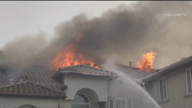 Family who lost home in Blue Ridge fire says they received hate for Trump signs in yard