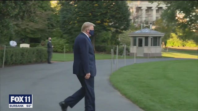 The constitutional impact President Trump's health could have on the election