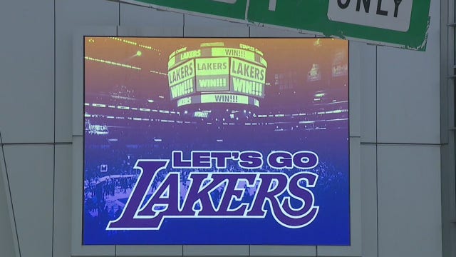 Health officials urge fans to celebrate at home if Lakers win NBA title