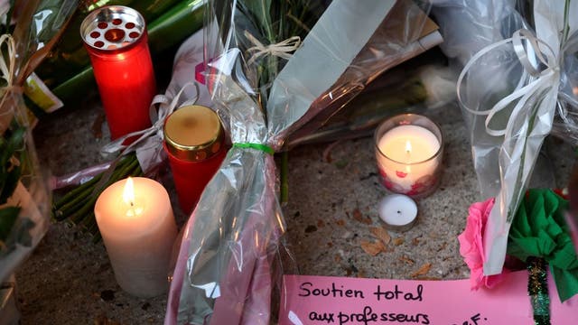 Suspect in French teacher's beheading was Chechen teen, police say