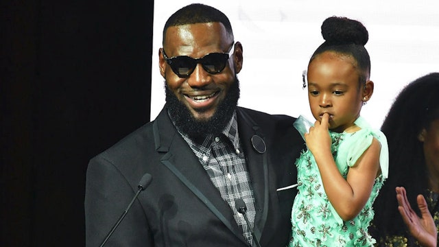 Lebron James gifts 5-year-old daughter a mini house modeled after his own mansion