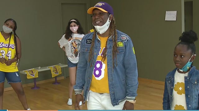 Compton Kidz Club sends special message of support for LA Lakers