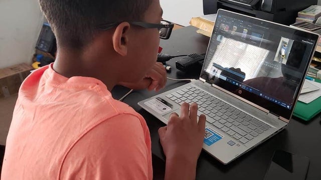 Tech-savvy California teen excels at distance learning