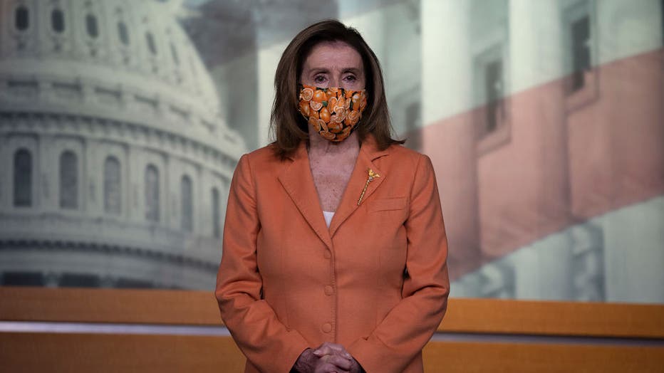 Speaker Pelosi Briefs Media In Weekly News Conference