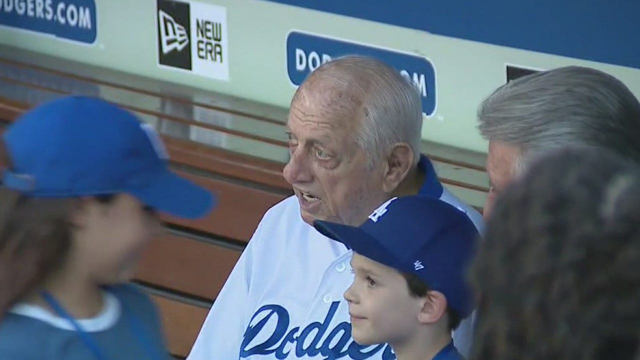 Tommy Lasorda: Dodgers legend remains hospitalized in Orange