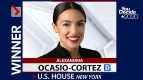 Rep. Alexandria Ocasio-Cortez wins re-election