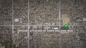 Rialto Police: Man shot and killed after attacking several officers with knife