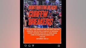 Police planning for 'curfew breakers' protest at Huntington Beach pier