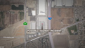 Possible hazmat incident at Eastvale Amazon fulfillment center forces evacuation, 6 taken to hospital