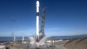 SpaceX launches satellite from Vandenberg Air Force Base