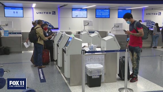 Traffic down significantly at LAX on what was once the busiest travel day of the year