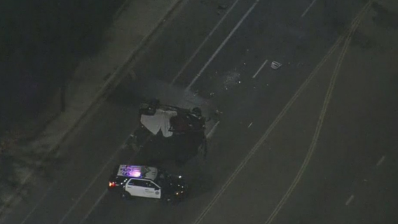 1 dead after being hit by driver trying to escape a different crash