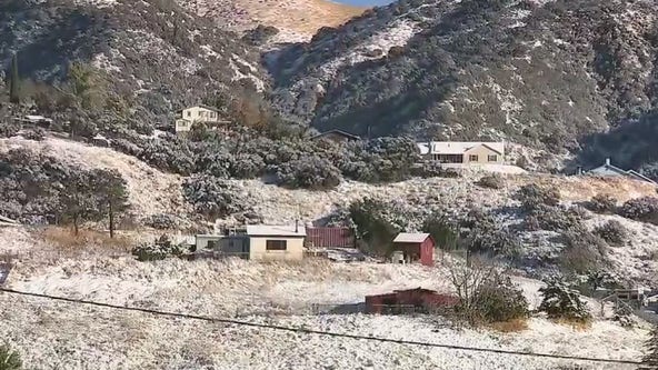 SoCal hit with cold blast over weekend