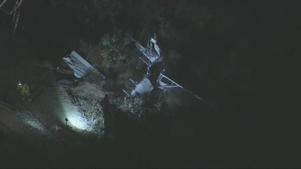 Small plane crashes in San Bernardino