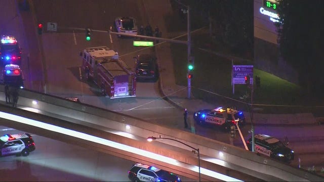 LASD: Man stabbed woman to death, charged at officer before being shot and killed in Santa Fe Springs