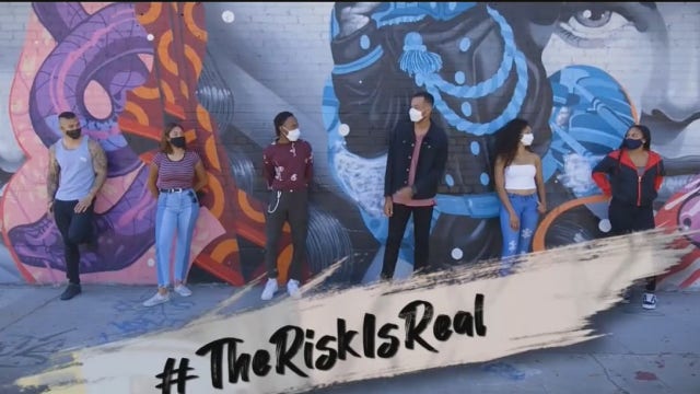 Young adults launch campaign to encourage people to wear a mask