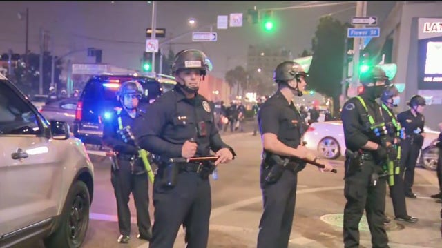 LAPD, LASD prepared for possible protests on Election Night