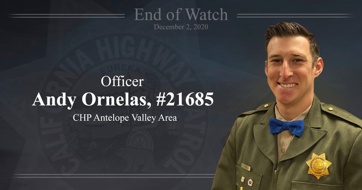 CHP officer dies from injuries sustained in crash while responding to ...
