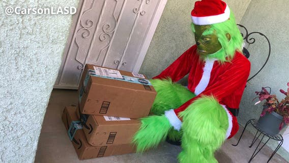 LASD shares reminder to keep an eye out for possible 'Grinch activity' during holiday season