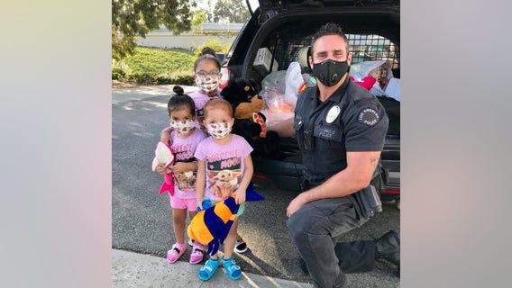 Holiday Heroes: LAPD officer gives back to community during pandemic