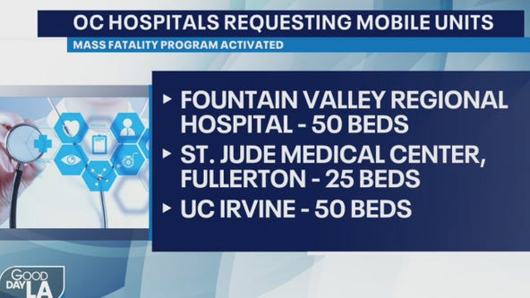 OC hospitals requesting mobile units