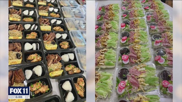 Holiday Heroes making and delivering food to community