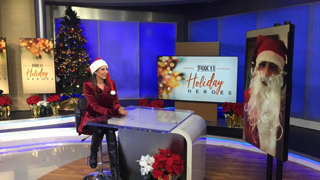 Holiday Heroes: 'Hood Santa' and his foundation planning Christmas Eve celebration for community