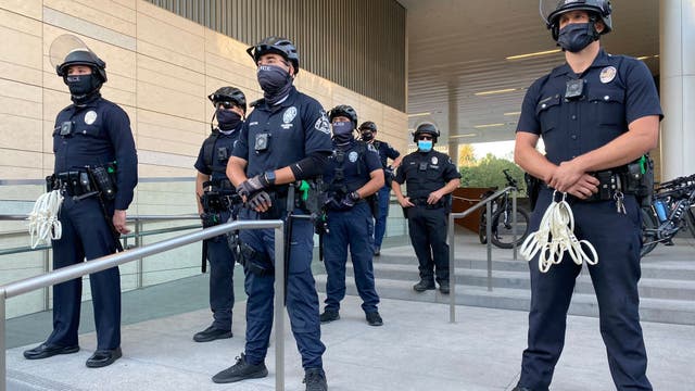 LA City Council votes on redistributing $100 million cut from LAPD budget