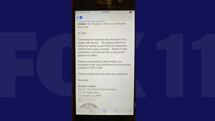 Email from Gascon's office suggests retaliation against a judge for not complying with new DA's policy changes - Vimarsana News