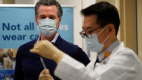 Newsom cancels news conference as "caution" amid protests