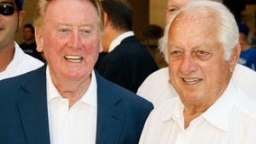 'It's been quite a lot to bear': Vin Scully mourns deaths of wife Sandra, dear friend Tommy Lasorda