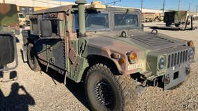 FBI: $10,000 reward for information leading to return of stolen military Humvee