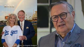 Dodgers' Jaime Jarrín remembers Vin Scully's wife Sandra