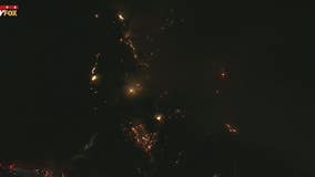 Brush fire burns 10 acres in Newhall