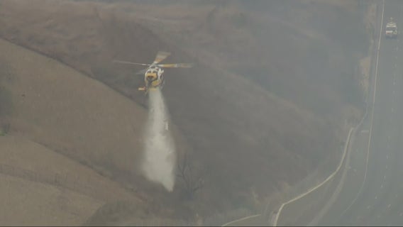 Kellogg Fire: Brush fire contained in San Dimas
