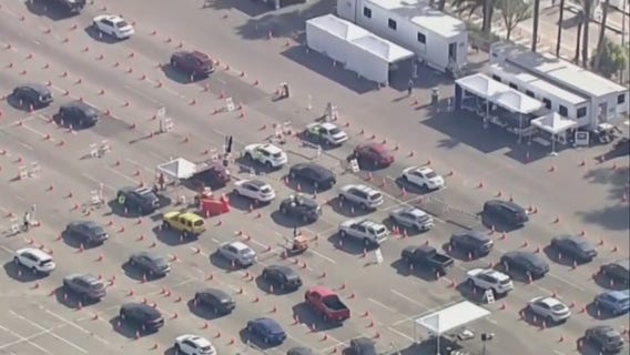 Dodger Stadium COVID-19 testing site reopens