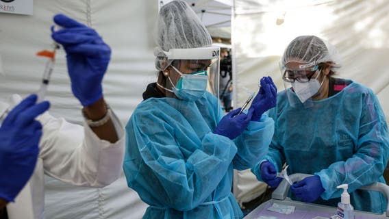 COVID hospital numbers stabilize, but LA County officials say spikes is still possible