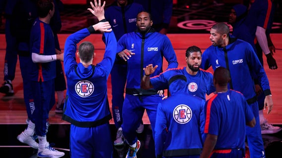 Seven Clippers staffers in quarantine after one tests positive for COVID-19